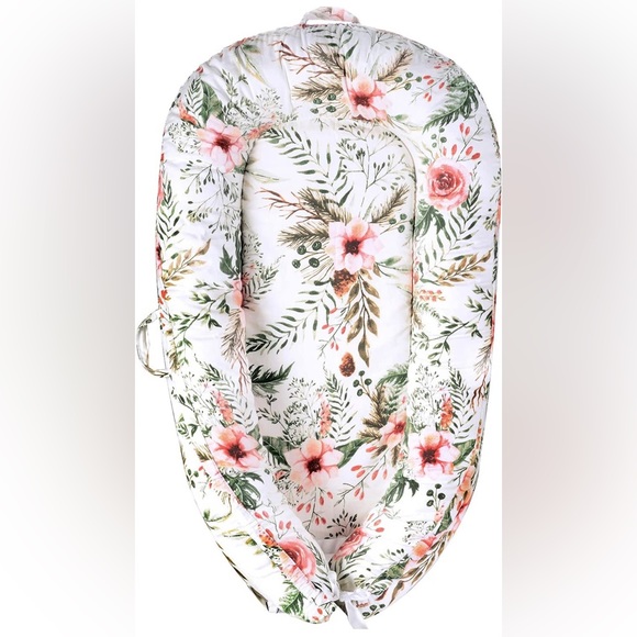 DORA MOMOKO Baby Lounger cotton CoSleep Nest 0-24mo Machine Washable Breathable - Picture 7 of 7